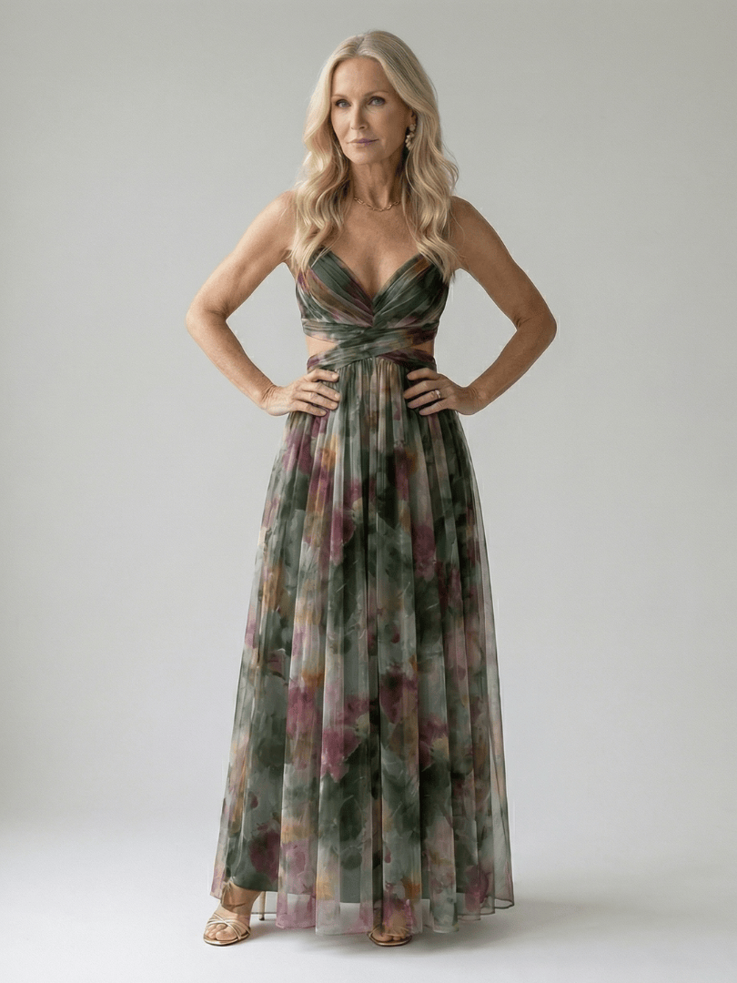 Isel | Soft Wrap Maxi Dress