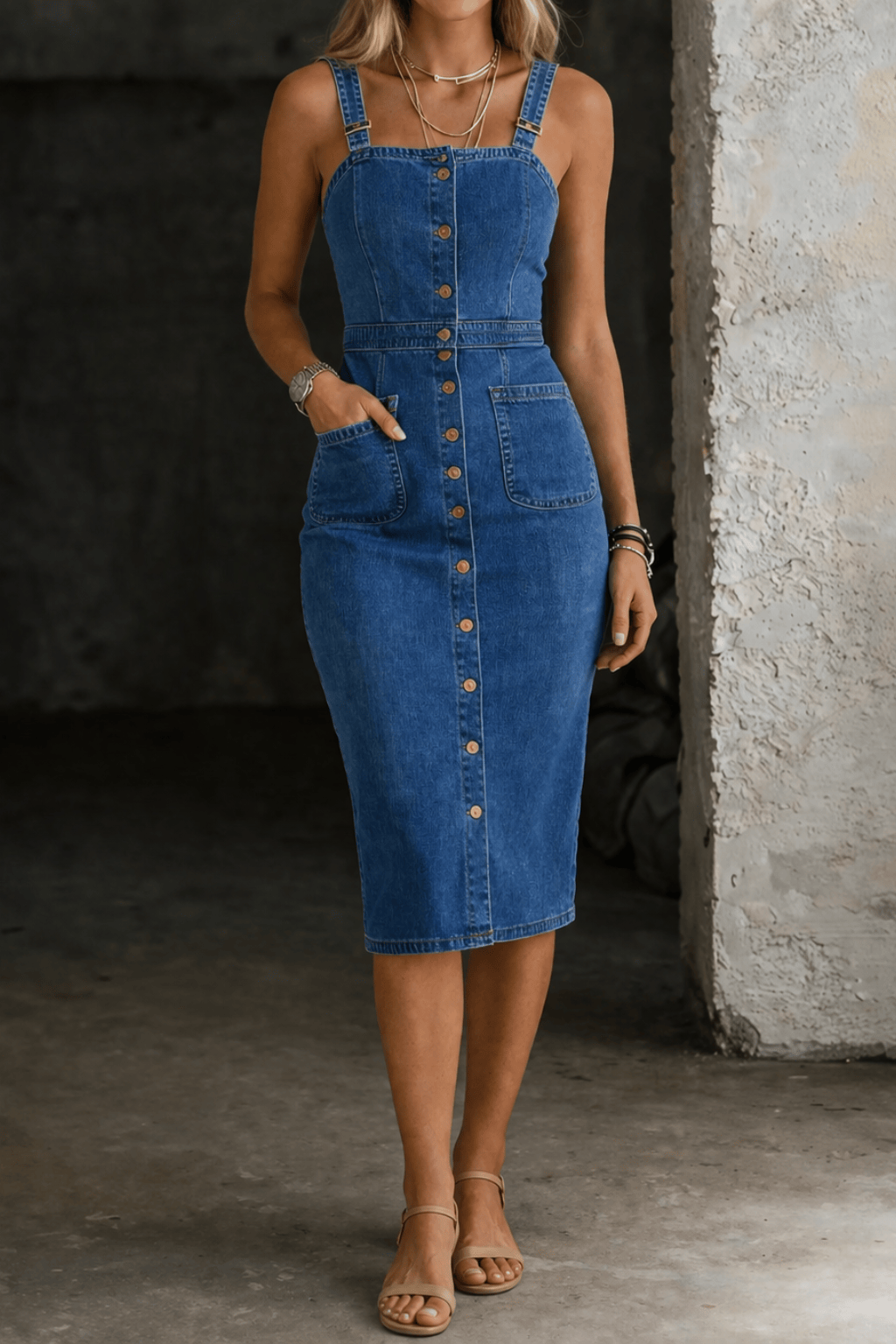 Indira | Button-Up Dress