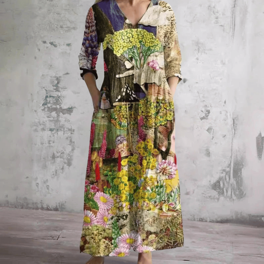 Olda™ | Floral Summer Dress