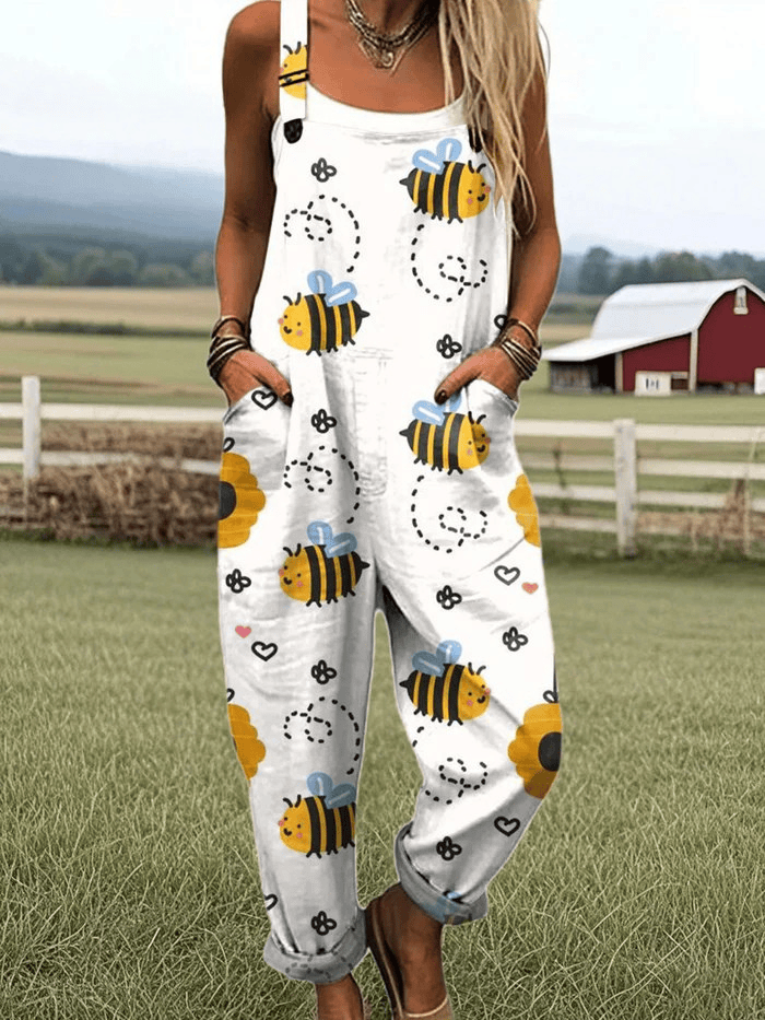 Honeybee Happy Dungarees