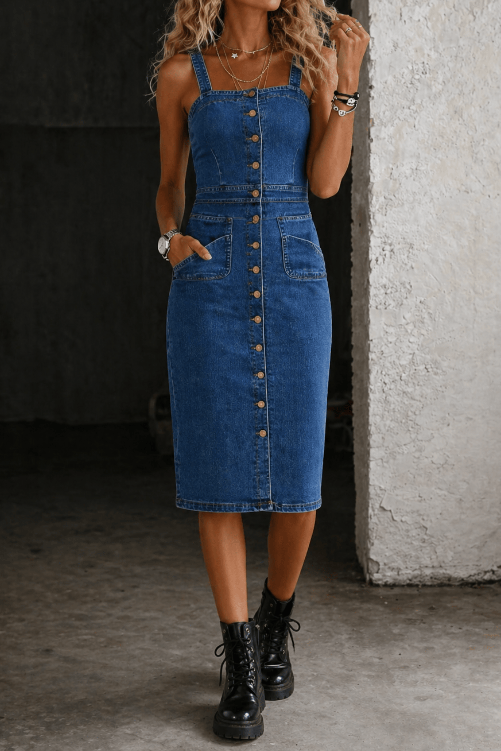 Indira | Button-Up Dress