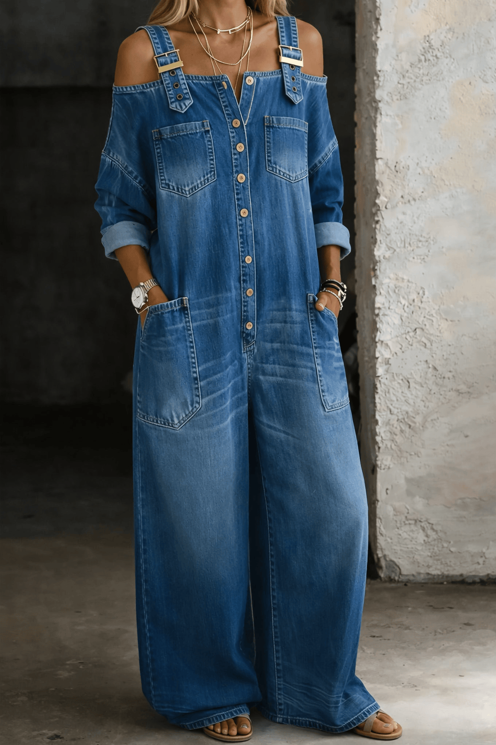 Sophia | Off Shoulder Jumpsuit