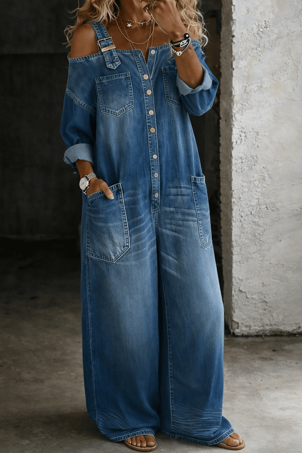 Sophia | Off Shoulder Jumpsuit