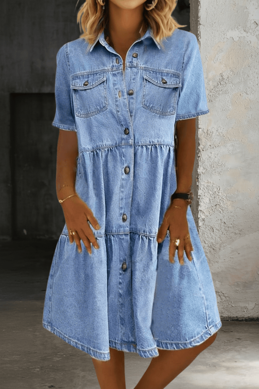 Sophia | Casual Elegant Denim Dress