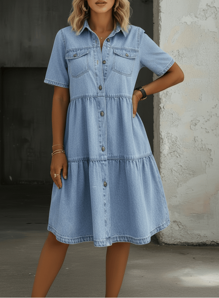 Sophia | Casual Elegant Denim Dress