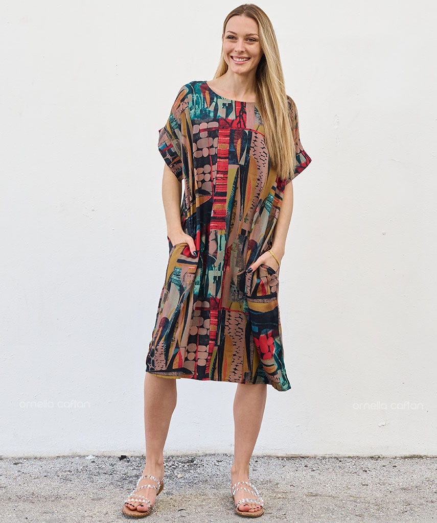 Casual, Short Pocket Dress