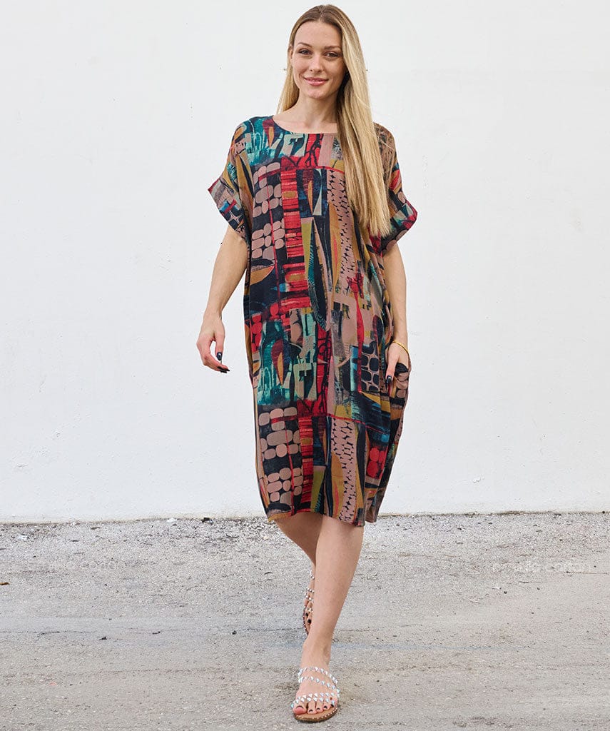 Casual, Short Pocket Dress