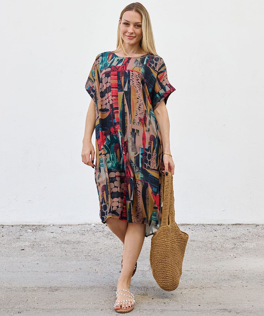 Casual, Short Pocket Dress