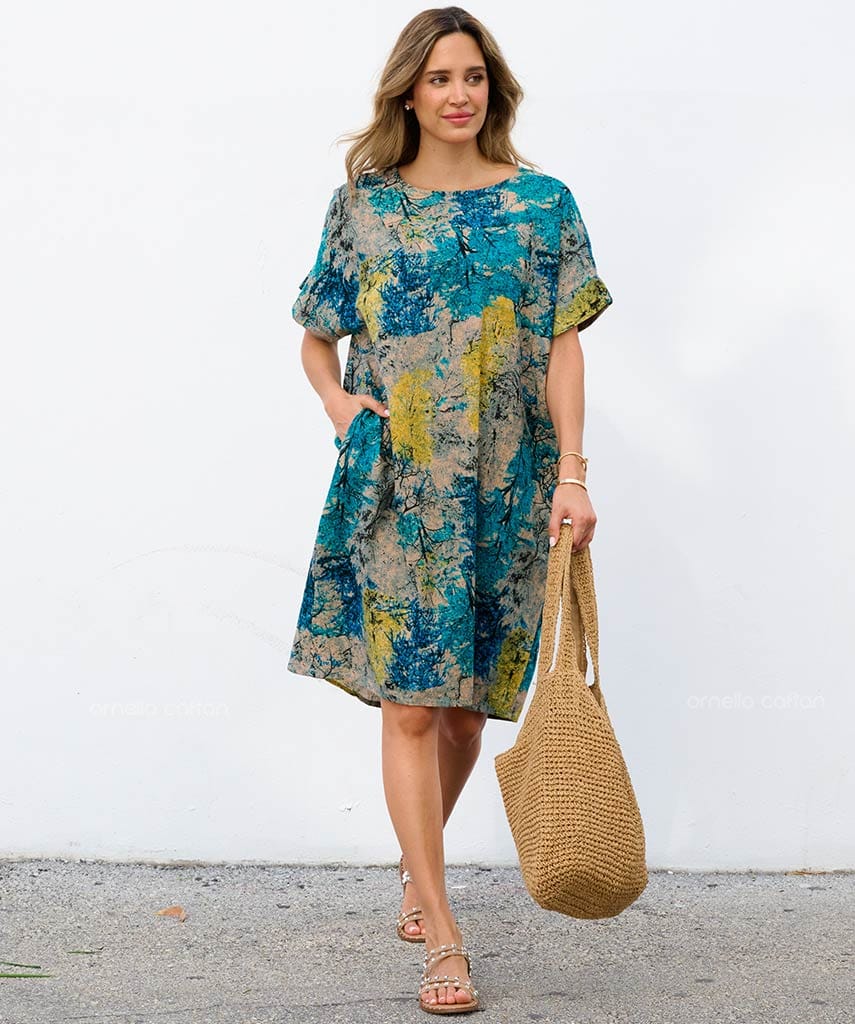 Casual, Short Pocket Dress
