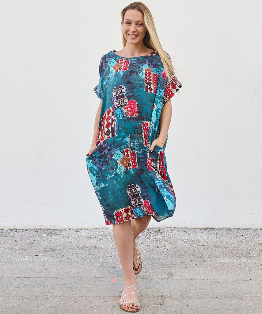 Casual, Short Pocket Dress