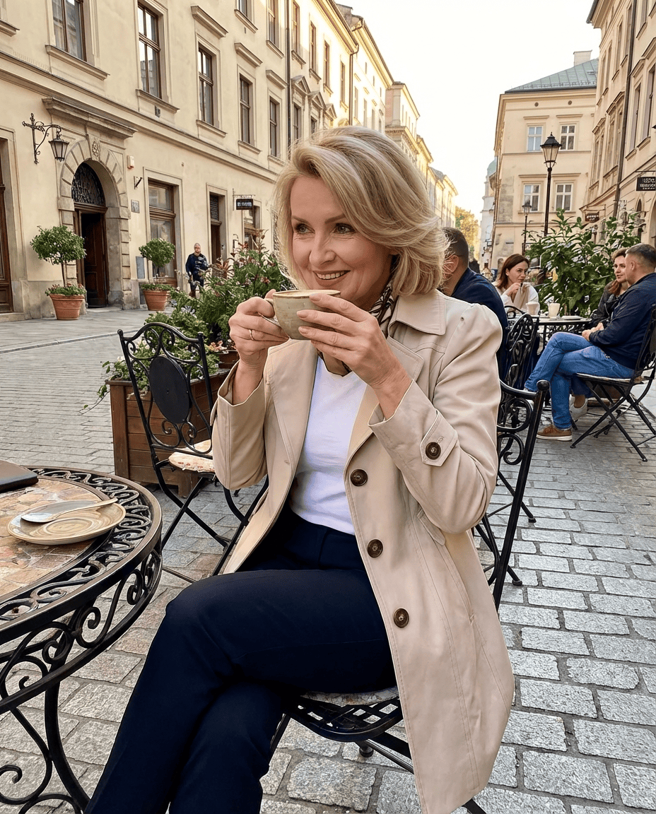 Olivia – Elegant Vintage Summer Coat