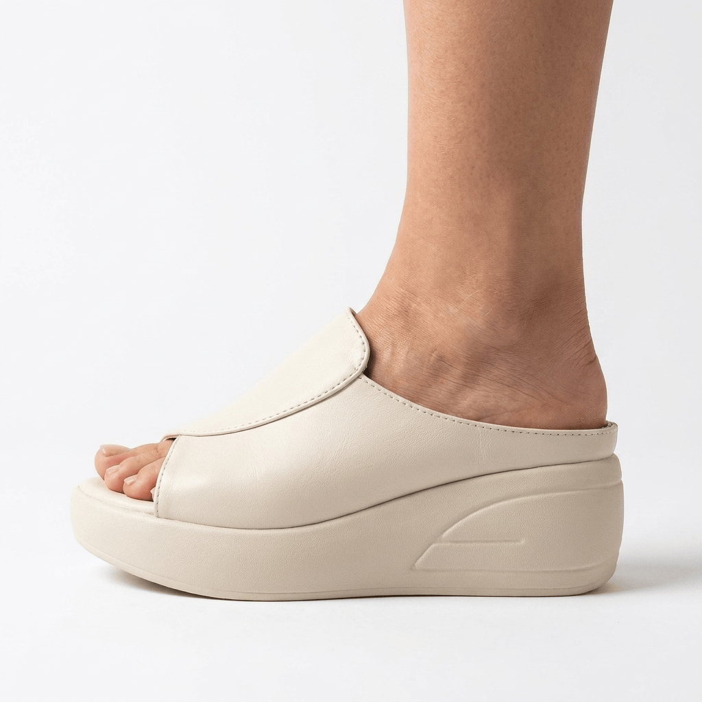 Eliza | Orthopaedic Slip-on Wedge Sandals